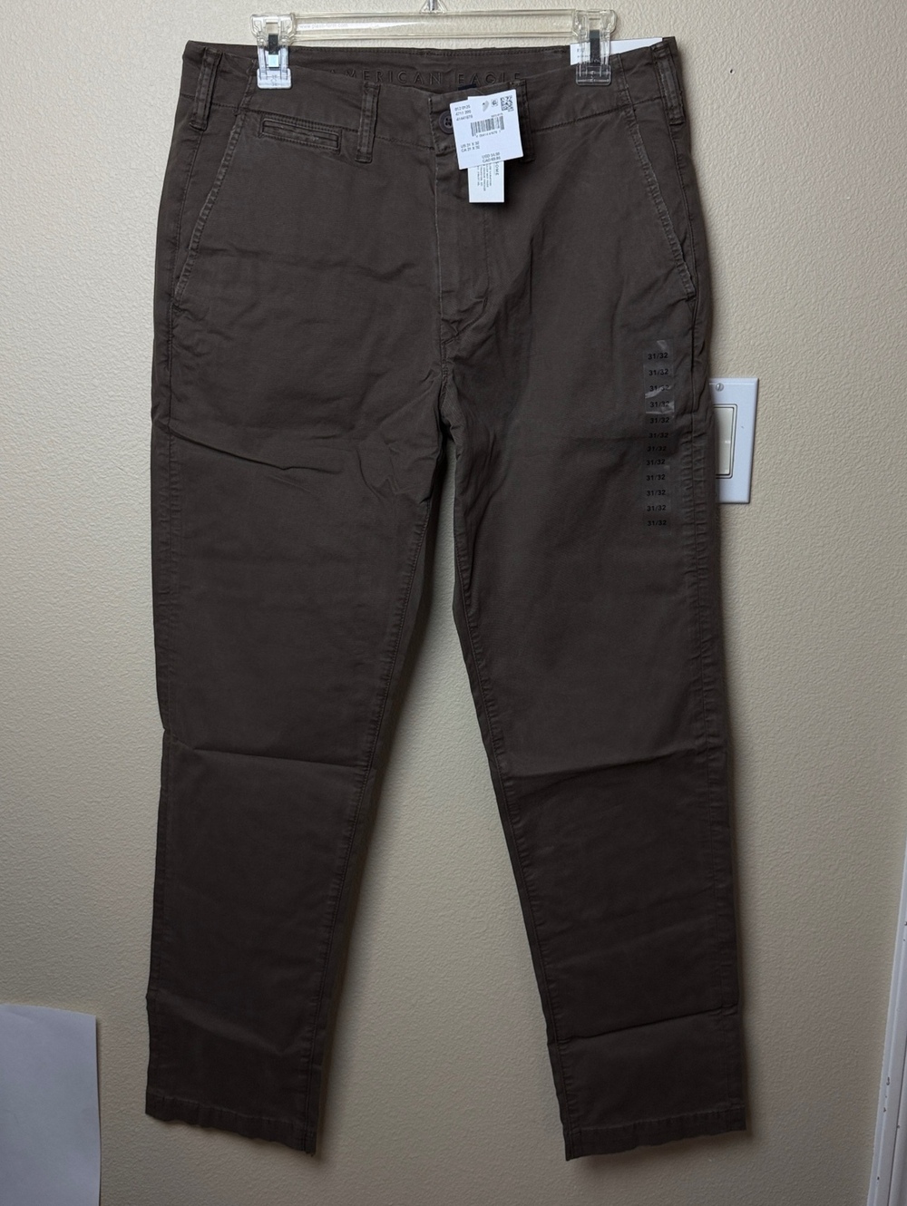 AE Flex Original Straight Lived-In Khaki Pant